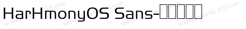 HarHmonyOS Sans字体转换